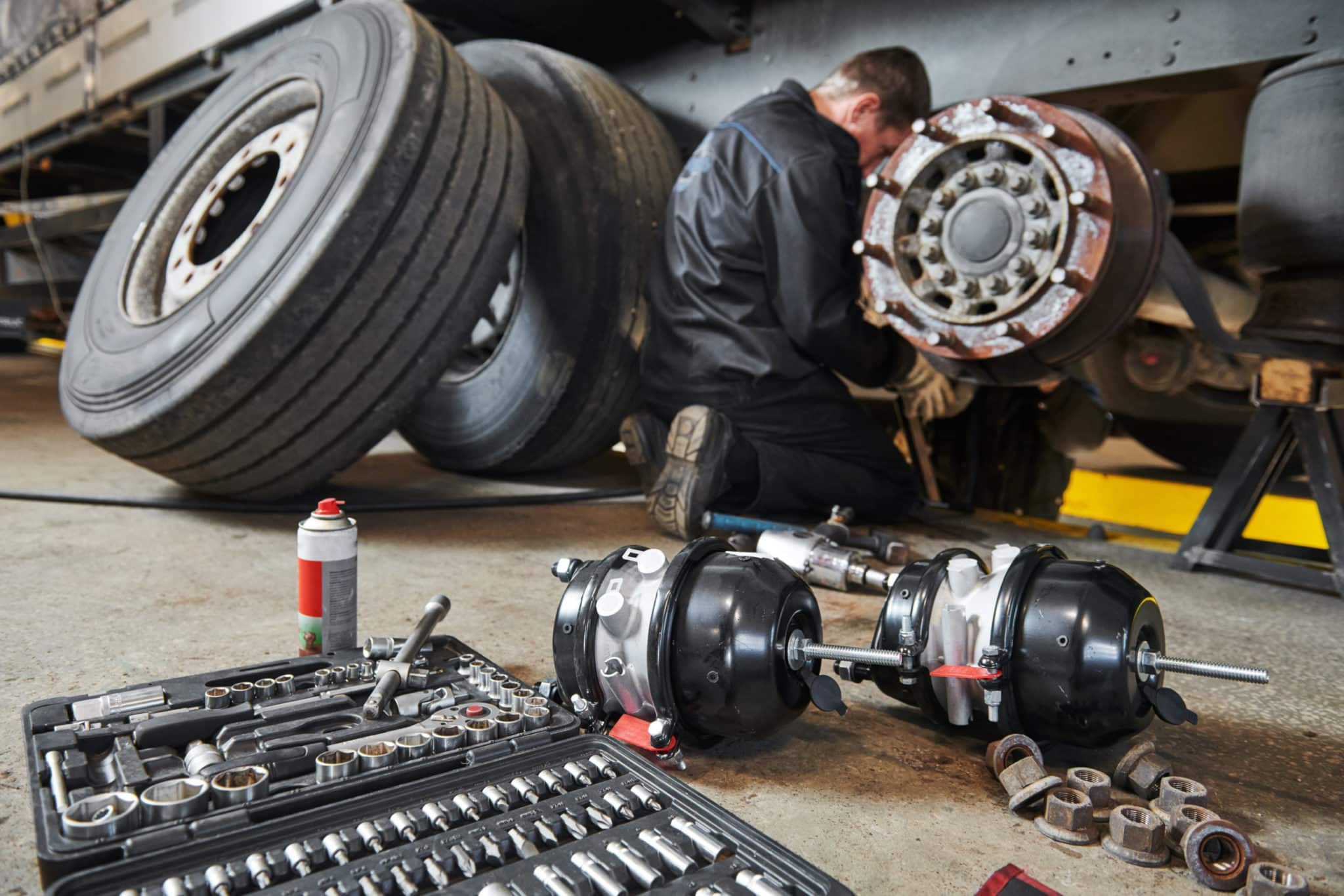 Commercial tire store repair